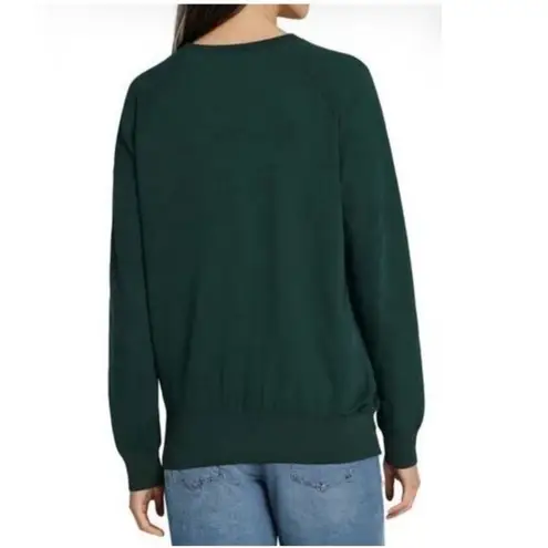 Wildfox  Bailey Olive Dirty Martini Jumper Sweatshirt NEW size Medium