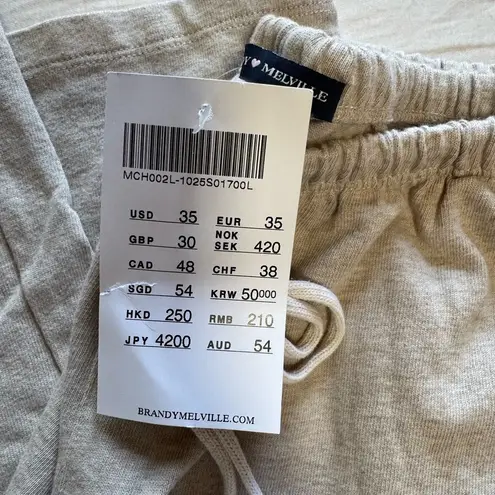 Brandy Melville  - AUTUMN TIE SWEATPANTS