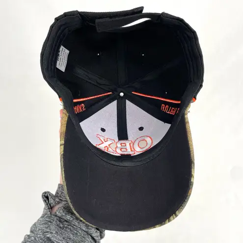 OBX Outer Banks NC Baseball Hat Dad Cap Souvenir North Carolina Travel Camo OS Black