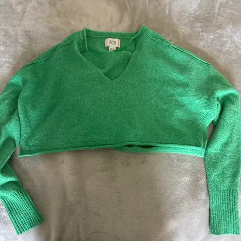 Urban Outfitters BDG Cropped Sweater Green Size XS