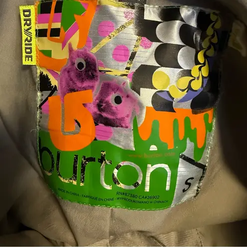 Burton Dryride WB Basis Snowboard pants Women's S Gray cargo waterproof ski snow