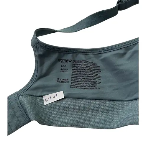 Warners Blue Maternity Nursing Wireless Comfort Bra Women Size Large | 64