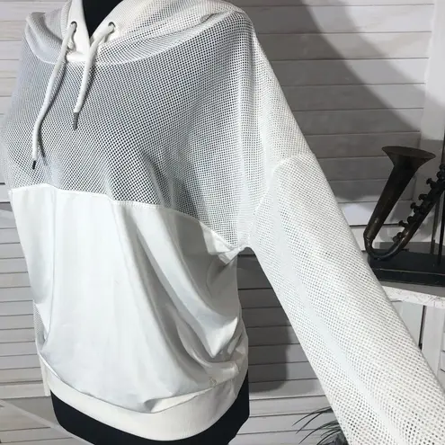 Vintage Athleisure Soho Sport Pullover Hoodie Mesh