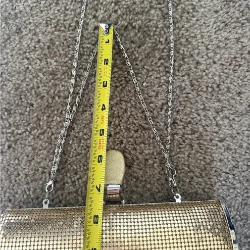 Hype Gold Disco Ball Cylinder Chain Purse