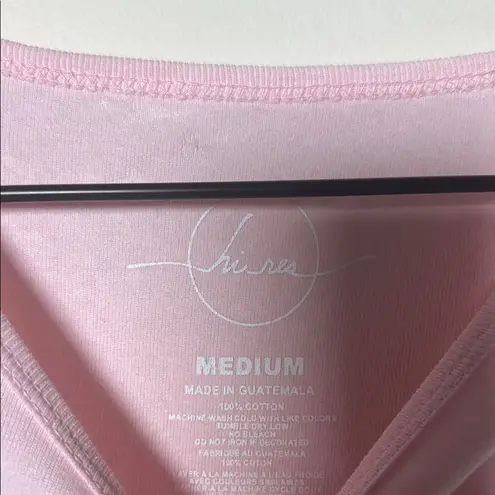 Hi Res Pink Sleeveless Top with 'I Love LA' Print Size Medium New With Tags