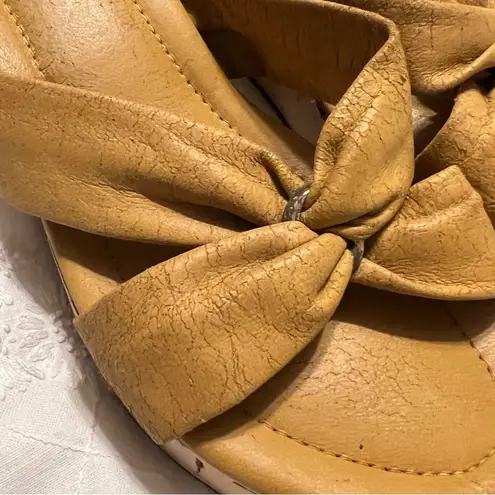 Vintage Island Slipper Wedge Sandals Shoes Made in Hawaii No Size but Approx 8