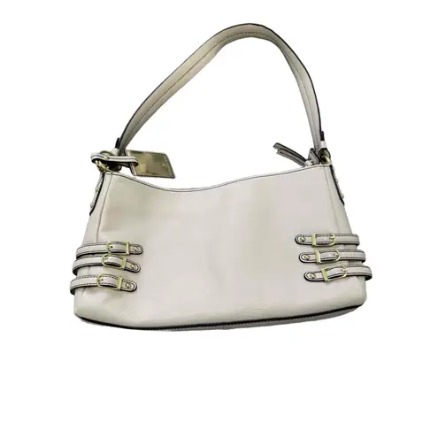 Etienne Aigner Gray Shoulder Strap Metal Tag Classic Medium Style Handbag Medium