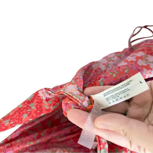 Bond Eye Australia Garden Floral Tied Together One Piece Swimsuit Pink Size L