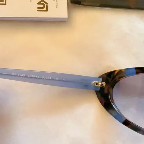 Emporio Armani sunglasses EA4143 Purple Havana frame gradient Lens NIB