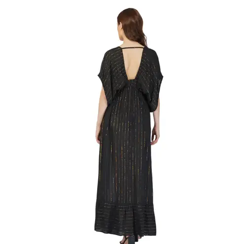 Open Back Tie Waist Slit Party Evening DARK ANGEL V