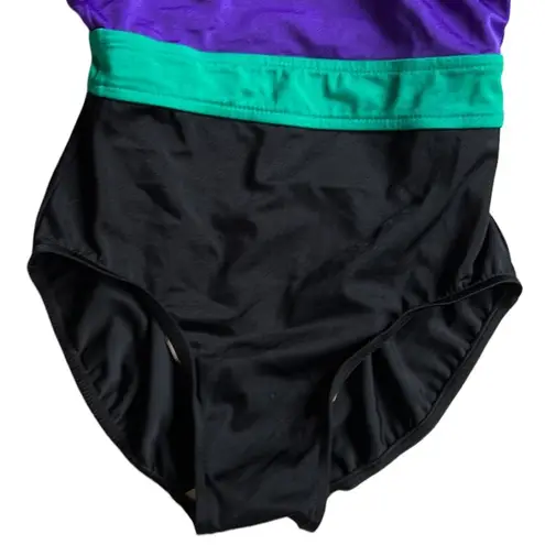 ILGWU Union Made Vintage Swimsuit Women's One Piece New Size 8 Black