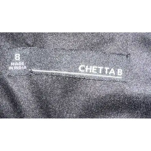 Chetta B CUTE CAP SLEEVE Wrapped V-NECK FIT & FLARE FLORAL MAXI DRESS-8 Y2K