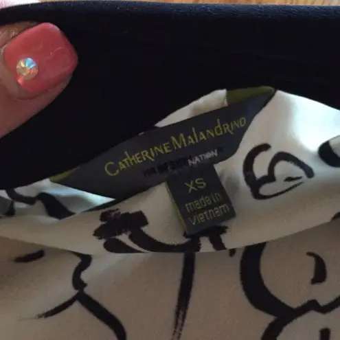 Catherine Malandrino button up. Xs