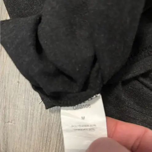 Charcoal square neck ruffle sleeve top #ruffles size medium thumbnail 3