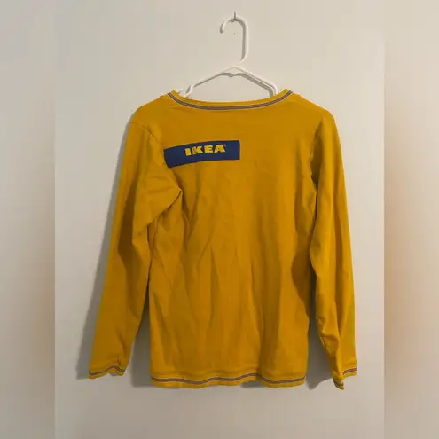 Ikea Sweater Yellow V