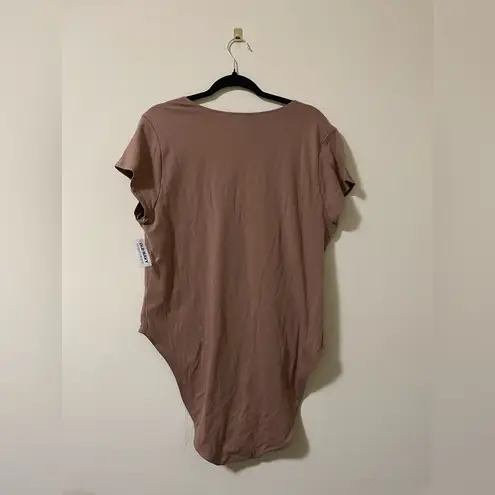 Old Navy NWT  T-Shirt‎ Bodysuit in Oaky Brown - 2X