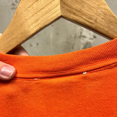 Vintage 1989 FreeStyle Fun Wear Halloween Ghost Orange T