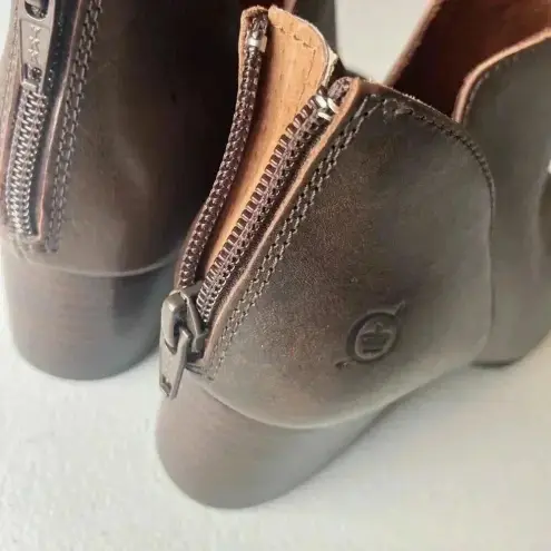 Born Shoes Womens Antonia Back Zip Ankle Bootie 6