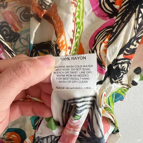 Jams World NWT  Vintage Y2K Floral White Button Down Short Sleeve Top Women Small