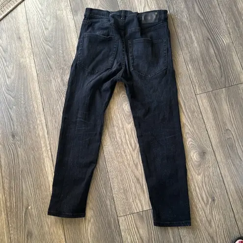 R13 The Drop black jeans size 26