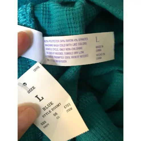 Stars Above teal pajama shorts size L