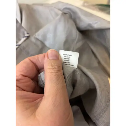 Women's Windridge Cheryl Nash Champagne Blazer S with Navy Stripe Lining Silver