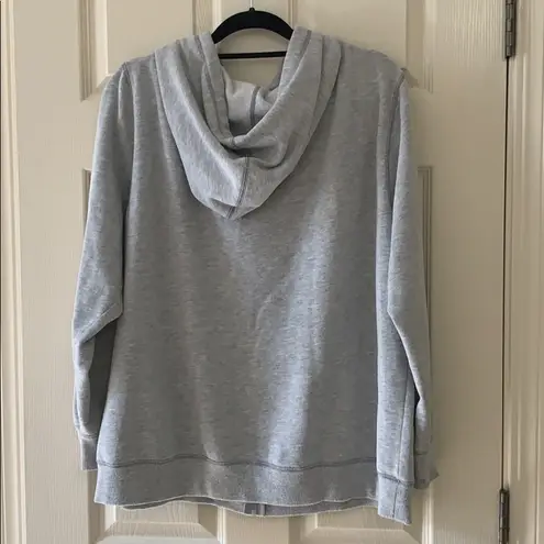 Old Navy light gray zip up hoodie size XXL