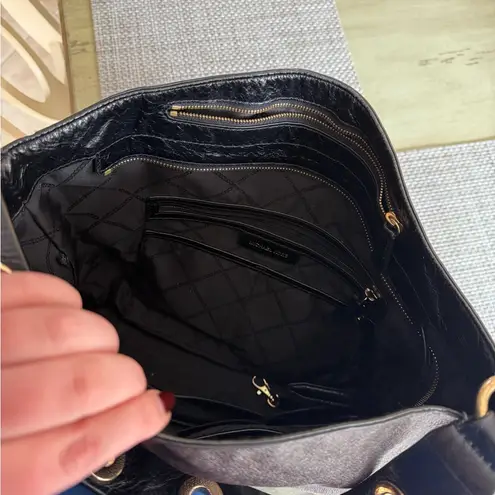 Michael Kors  Black and Brown Shoulder Bag