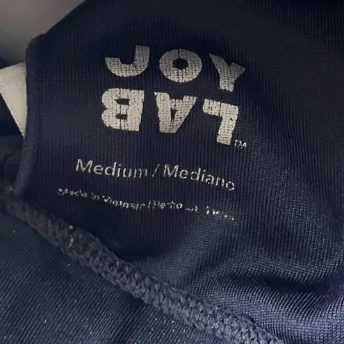 Joy Lab • Navy Shimmer Strappy Sports Bra