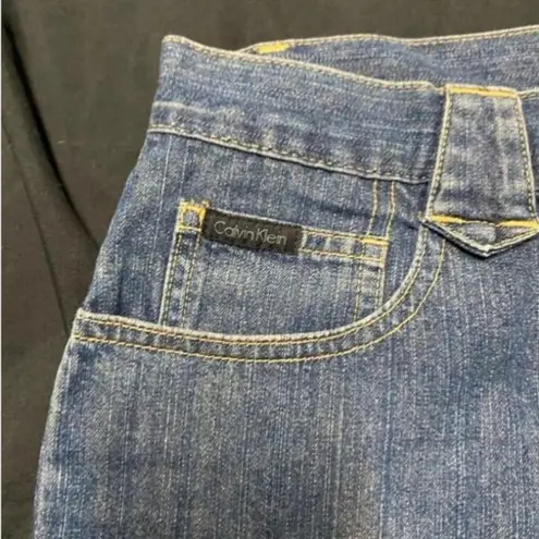 Calvin Klein Vintage  Jeans Studded Denim Cutoff Shorts Size 9