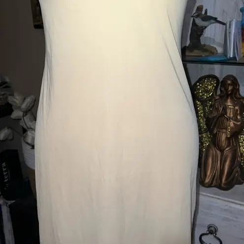 Vanity Fair Vintage Cream flowered Laced Dress,
Chemise, slip