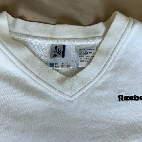 Reebok Vintage White  Crewneck