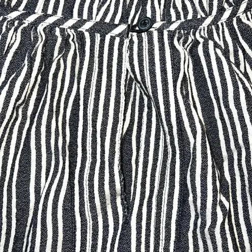 Loft Ann Taylor  Womens Tunic Dress Striped Belted Short Sleeves Pullover XS