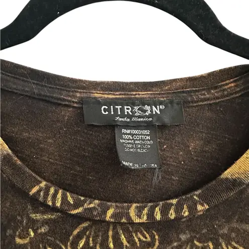 CITRON Y2K Asian Buddha Graphic T