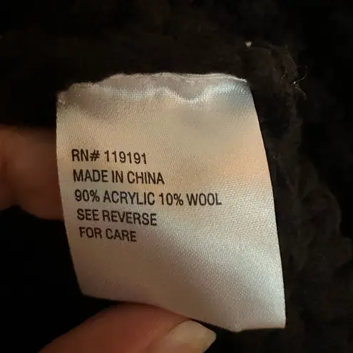 Joseph For Black Wool crochet Knit Velvet Lace Sweater Sheath Dress