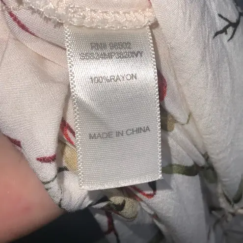 Buckle Sandy & Sid -  - Cream With Earthy Color Florals Dolman Kimono - Medium