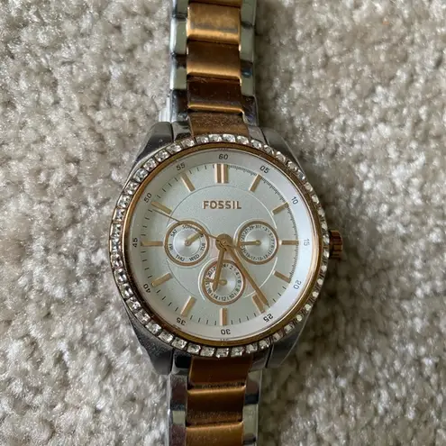 Fossil Two Tone  Watch