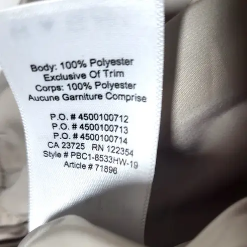 Babaton x Aritzia Altamiro Flutter Strapless Animal Print Belted Jumpsuit in Tan