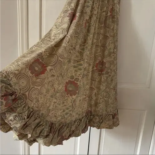 Ulla Johnson Nanette dress in Haze Midi Dress Floral Print Size 6 Cotton Poplin