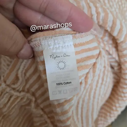 Rylee and Cru Peachy Stripe Mabel Womens Dress