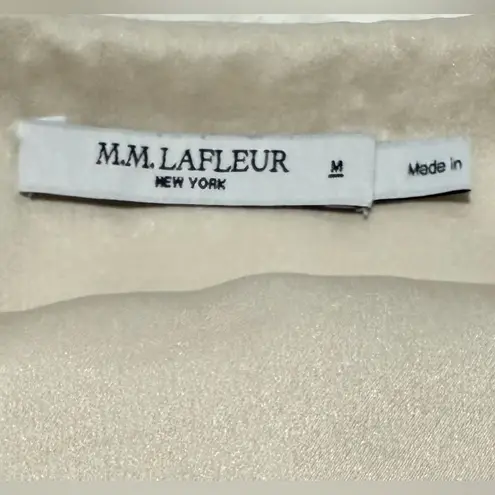 MM.LaFleur The Bevin Dress - Washable Silk Charmeuse in Pearl