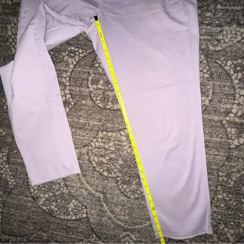 Nili Lotan Women’s 12 Lilac Lavender Purple Cotton Blend Easthampton Chino Pants