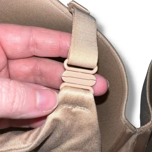 Auden Womens Superstar Full Coverage T Shirt Bra Convertible Straps Nude 40DD Tan Size undefined