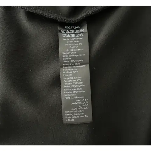 City Chic Jumpsuit Womens 16 Black Neutral Minimalist Office Travel Party Casual