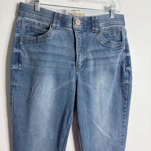 Democracy Ab Technology High Waisted Stretch Cropped Skinny Jeans Size 12