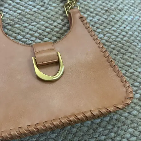 Antik Kraft Whipstitch Shoulder Bag with Buckle