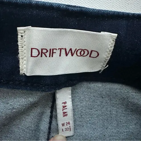 Driftwood  Boho Celestial Embroidered Flare Jeans Size 24 Women