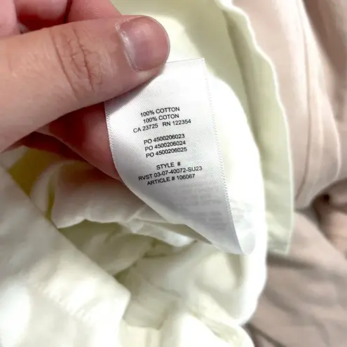 Aritzia TNA Midi Cargo Skirt Cream White Size 00