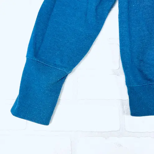 Cocoa Authentic Vintage Blue Butterfly Graphic Hoodie Sweatshirt M/L Size L