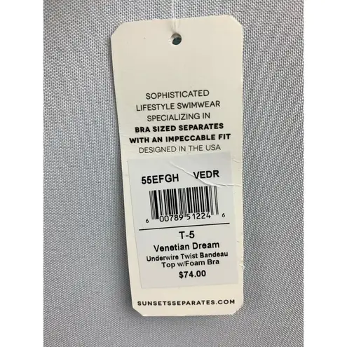 Women's Sunset *NWT* Black Pattern Bikini Set